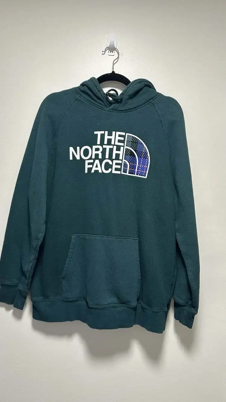 The North Face Women’s Deep Teal Hooded Sweatshirt Size XL